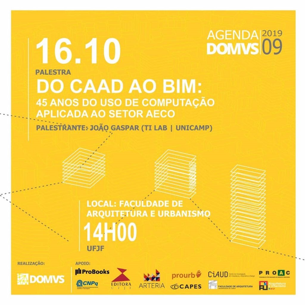 Do CAAD ao BIM: 45 anos do uso de computação aplicada ao setor AECO