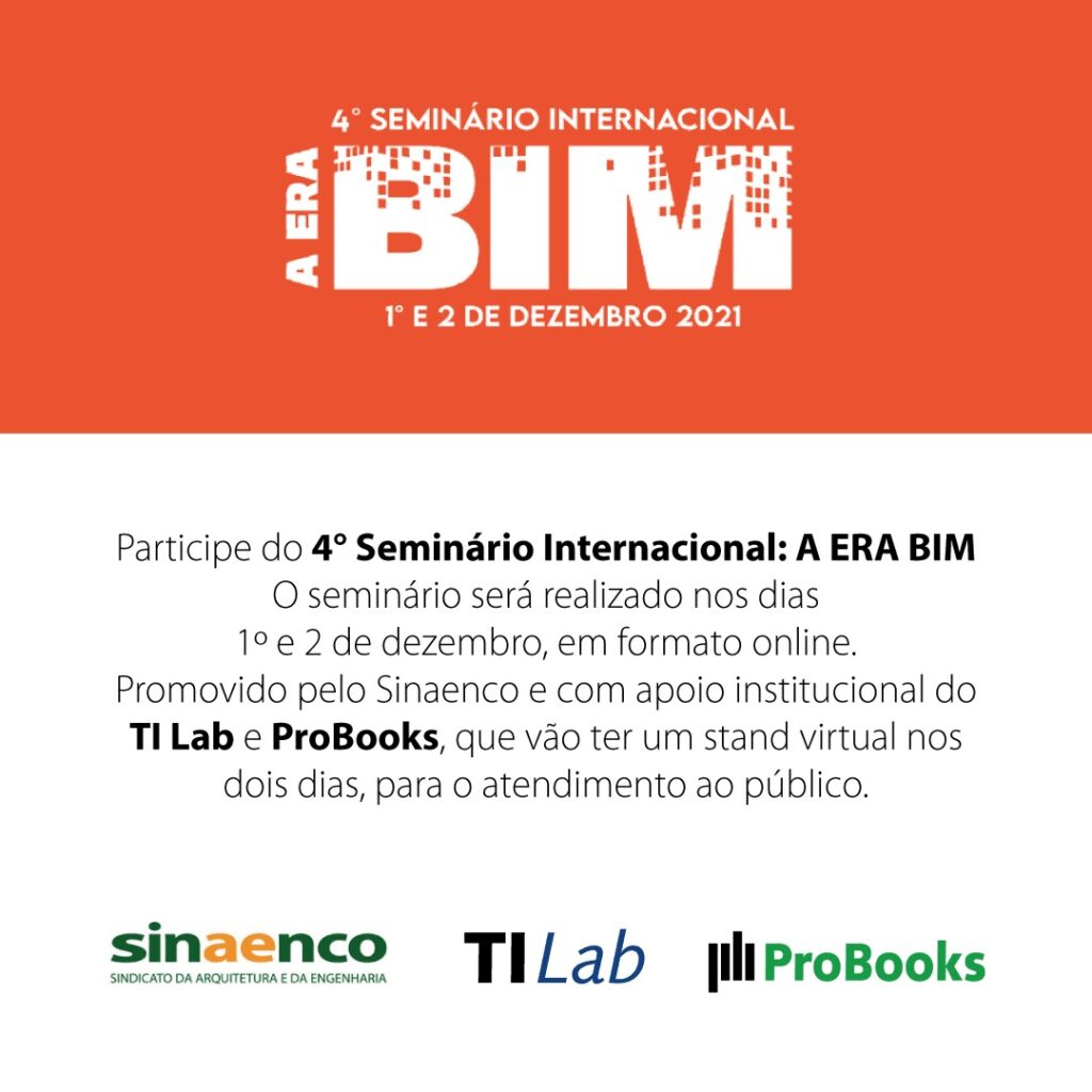 4º Seminário Internacional a Era BIM